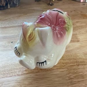 Vintage ceramic piggy bank
